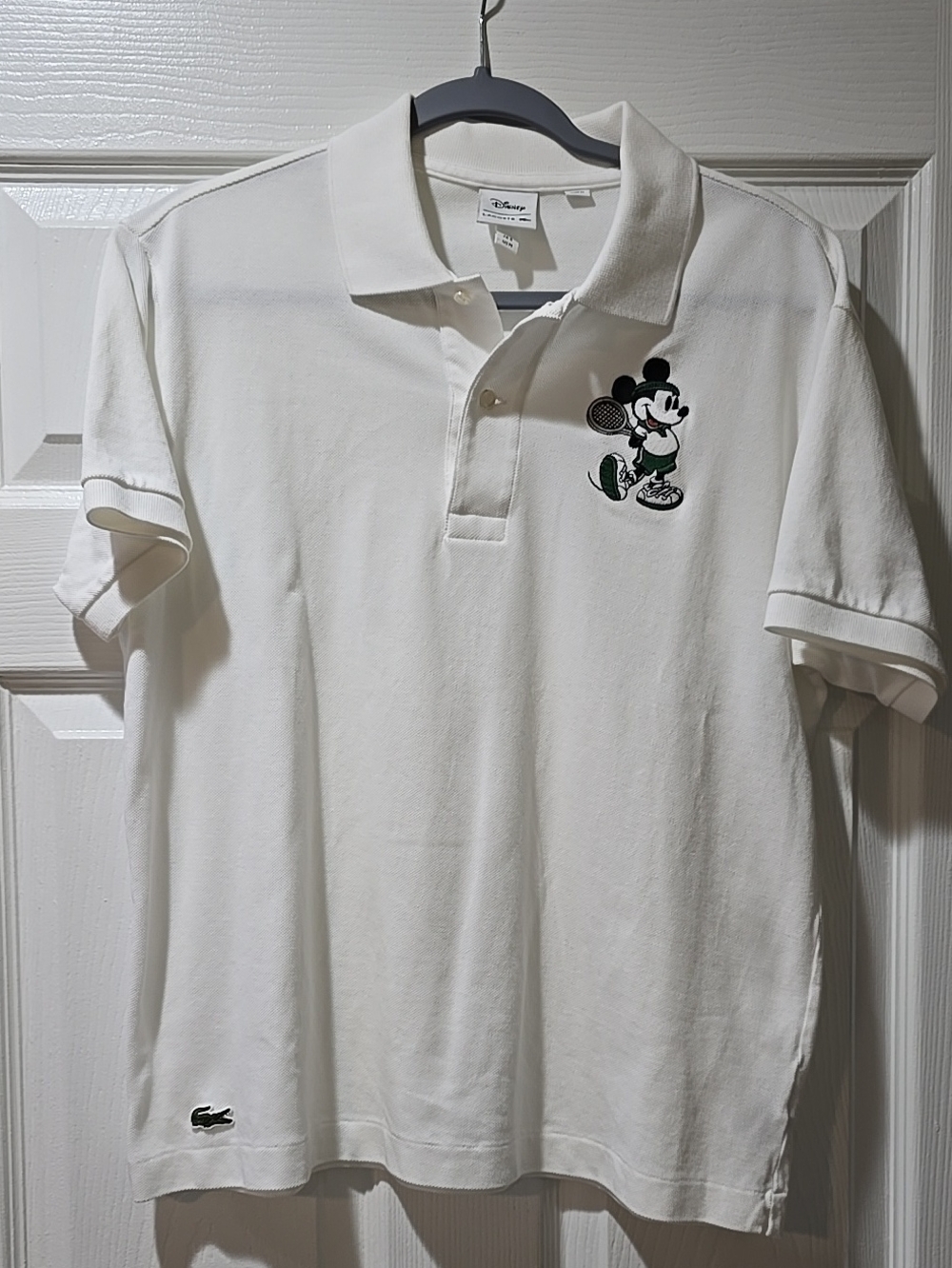 Rare Lacoste Disney 90th Anniversary Mickey Mouse Tennis Polo